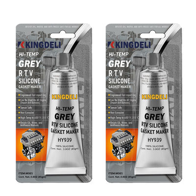 Grey Gasket Maker Silicone Sealant , Automatic Transmission RTV Sealant Waterproof